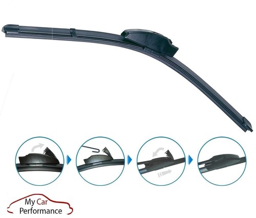 Front Pair Wiper Blades for Volvo V40 01/97-12/03 21/20in - Picture 4 of 9