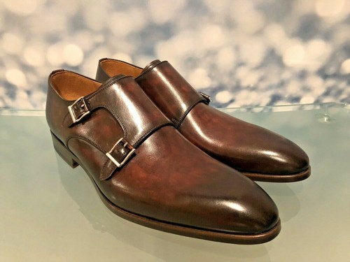 MAGNANNI DRESS SHOES DOUBLE MONK STRAP 