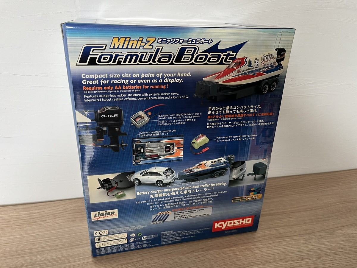 OLD Super Rare Kyosho MINI-Z Racer Formula Boat TRUST #30