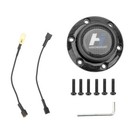 <!--F#f_0-->Carbon Fiber Refitting vehicle Steering Wheel Horn Button Cover Circle 6 Holes<!--F/-->