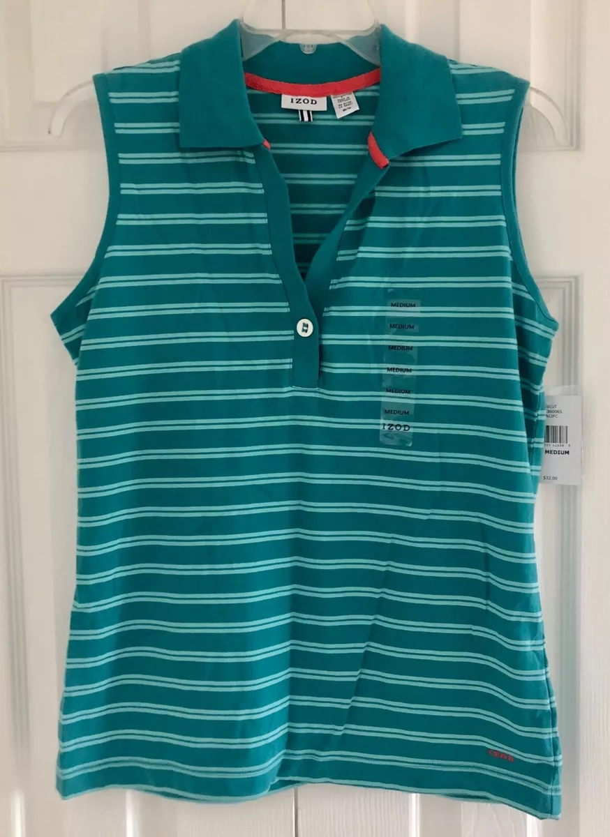 Izod women's sleeveless golf shirts new arrivals