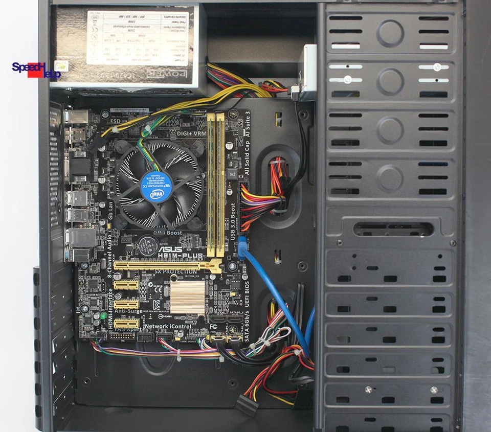 Asus H81M-Plus Intel Core I3 4170 Computer PC Windows 10 11 120GB SSD 8GB RAM - Image 4 of 4