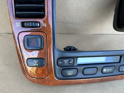Lexus Lx470 Center Dash navigation / radio Trim Bezel Wood grain