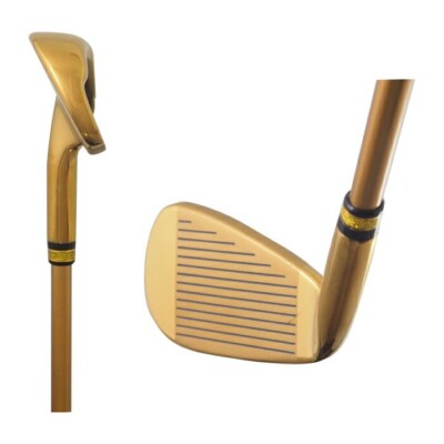 MUTSUMI HONMA Golf IronSet 5-9+PW MH-777 RH Gold One Length