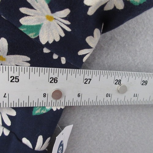 Old Navy Dress Plus 4X Blue Floral Daisy Knit Sheath Ponte Knit Comfort Zip NWT - Picture 7 of 11