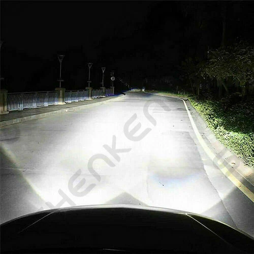 For Chevrolet Impala 2006-2013 6000K H9 H11 COB Hi/Low Beam LED Headlight Bulbs - Image 3 of 4