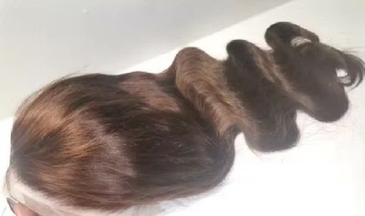 Echthaar Perücke HD 13×4/Schokoladenbraun /Bodywave 26inch