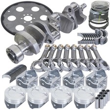 Eagle Small Block Chevy Street Strip Rotating Assembly 383 Ci 1 Piece Rear