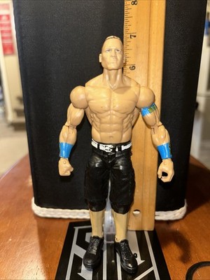WWE Mattel Basic John Cena Black Shorts & Blue Gear Cenation Loose