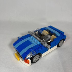 LEGO Creator 6913 Blue Roadster Complete w/ Manual Retired