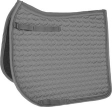 Schabracke Covalliero mit Strasssteinen Dressur grau