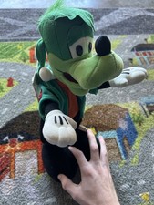 Disney Store Halloween Plush FRANKENSTEIN Goofy 13" Stuffed Animal Goofenstein