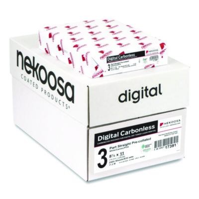 Nekoosa PAPER,CARBONLESS3PT W/C/P 17391 NEKOOSA COATED PRODUCTS LLC Nekoosa