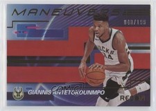 2020-21 Panini Recon Maneuvers Red 40/199 Giannis Antetokounmpo #8 0y42