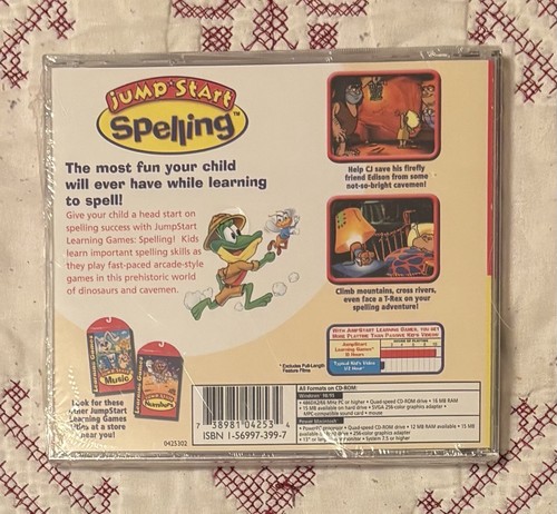 1998- “Hooked On Phonics Chapter Book Set” & “JumpStart Spelling CD-ROM” - Picture 3 of 9