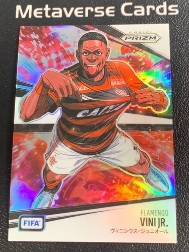 2025-26 Panini Prizm FIFA Manga Vini Jr. Case Hit SSP Flamengo