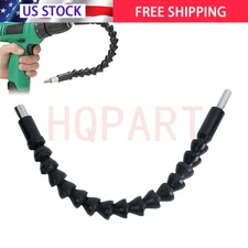 New 12'' Flexible Shaft Extension Bit Drill Adapter Screwdriver Holder 1/4" Hex