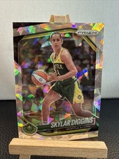 2025 WNBA Prizm Skylar Diggins 123 Cracked Ice Seattle Storm