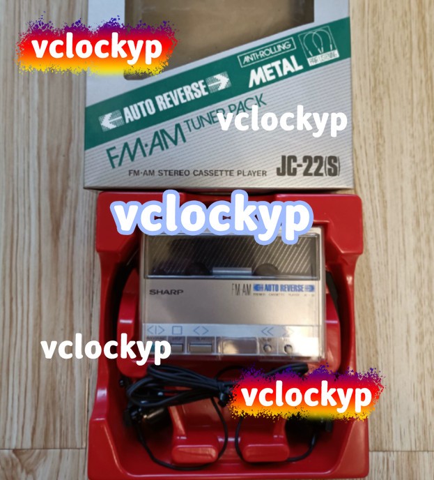 1pcs Sharp JC-22 Tape Walkman