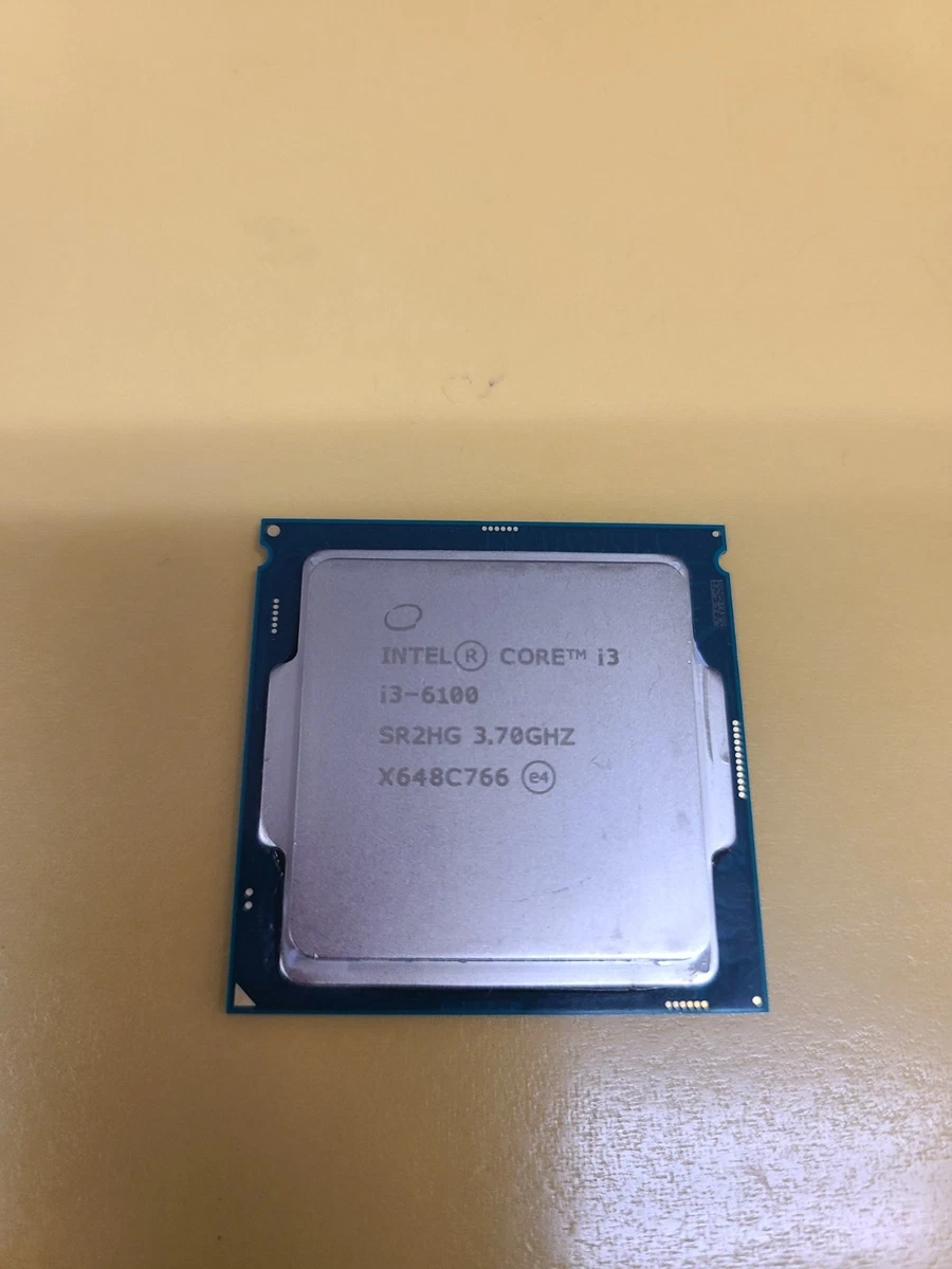Core i3 6th Gen. Intel Core i3-6100 Processor Model LGA 1151/H4