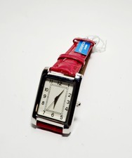 Orologio Da Donna Tested By Sector Movimento Quartz Cinturino Eco Pelle Rosso