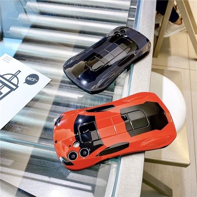 3D Sport Car Case For iPhone 17 Pro 16 15 13 12 Mini XS 11 8 7 Plus Phone Cover
