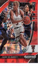 2020-21 Panini Prizm Draft Picks - Jahmi'us Ramsey #65 Red Ice Prizm (RC)