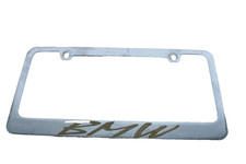 F01 F02 F04 E71 E70 E38 F25 E53 F15 E89 F30 F32 F20 Chrome License Plate Frame