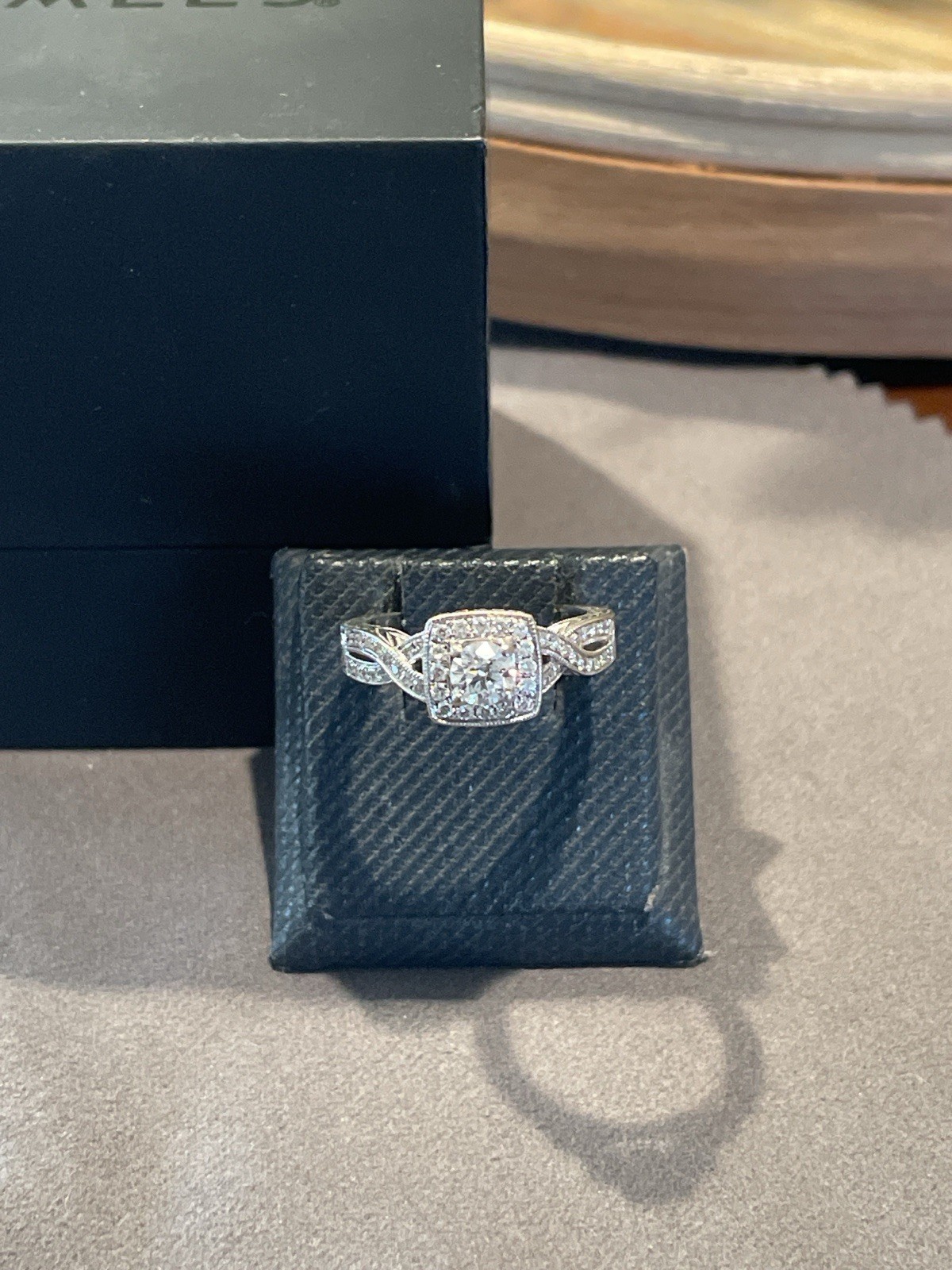 Certified Natural Diamond Ring - image 2