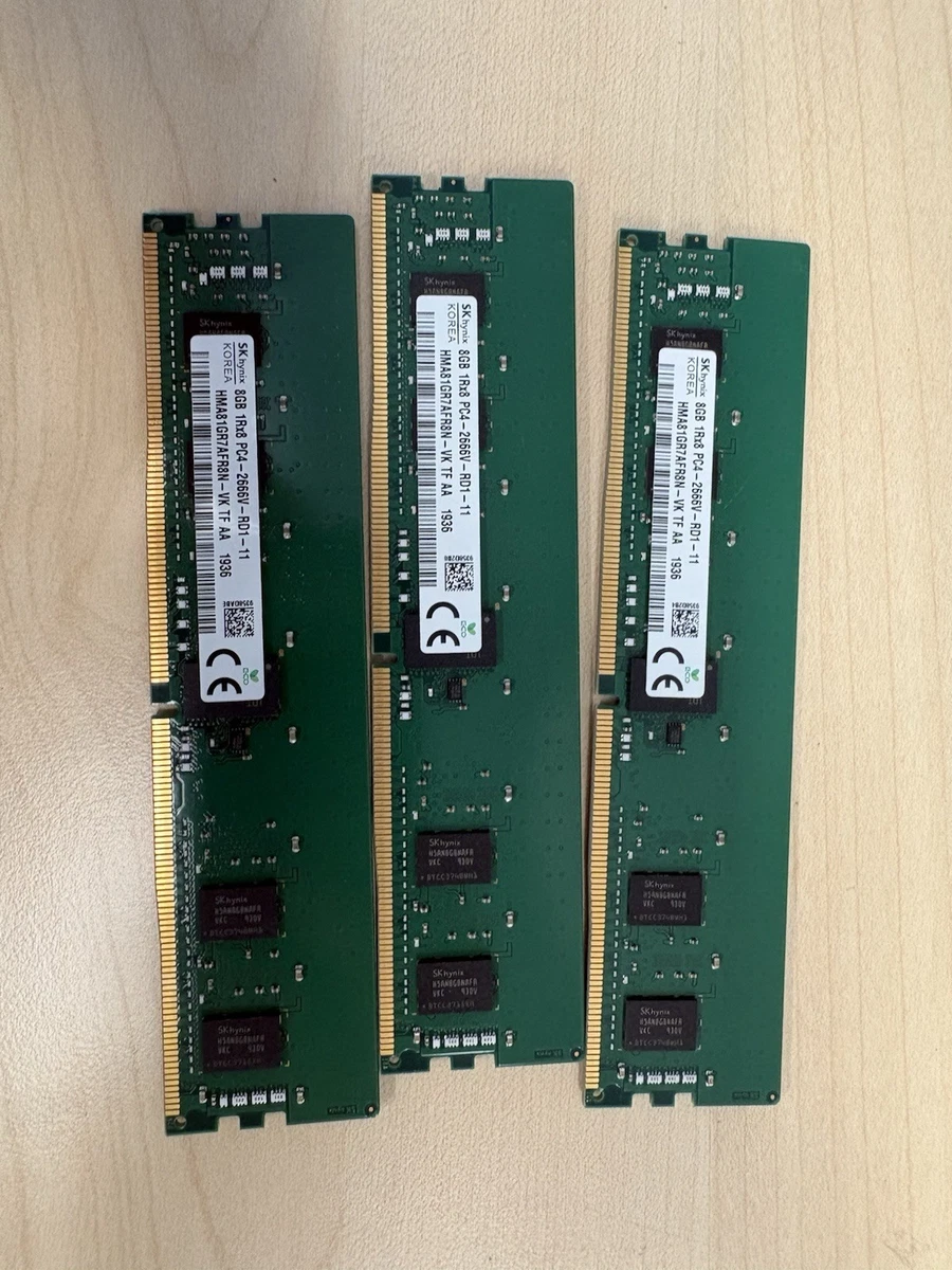 PC4-21300 (DDR4-2666) Bus Speed ECC RAM Computer Memory (RAM) for