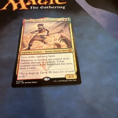 Samut, Vizier of Naktamun March of the Machine: The Aftermath Regular