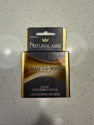 Trojan Naturalamb Latex Free Lubricated Condoms - 3ct - EXP: 2030  22600980506| eBay
