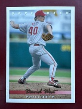 1993 Upper Deck - David West #710