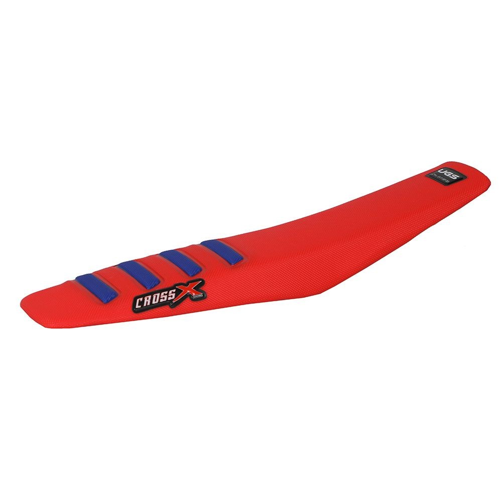 Housse de siège BETA contre la selle déchirée moto Color Wave rouge bleu imperméable