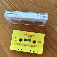 Lick by The Lemonheads cassette 1989 Taang Evan Dando