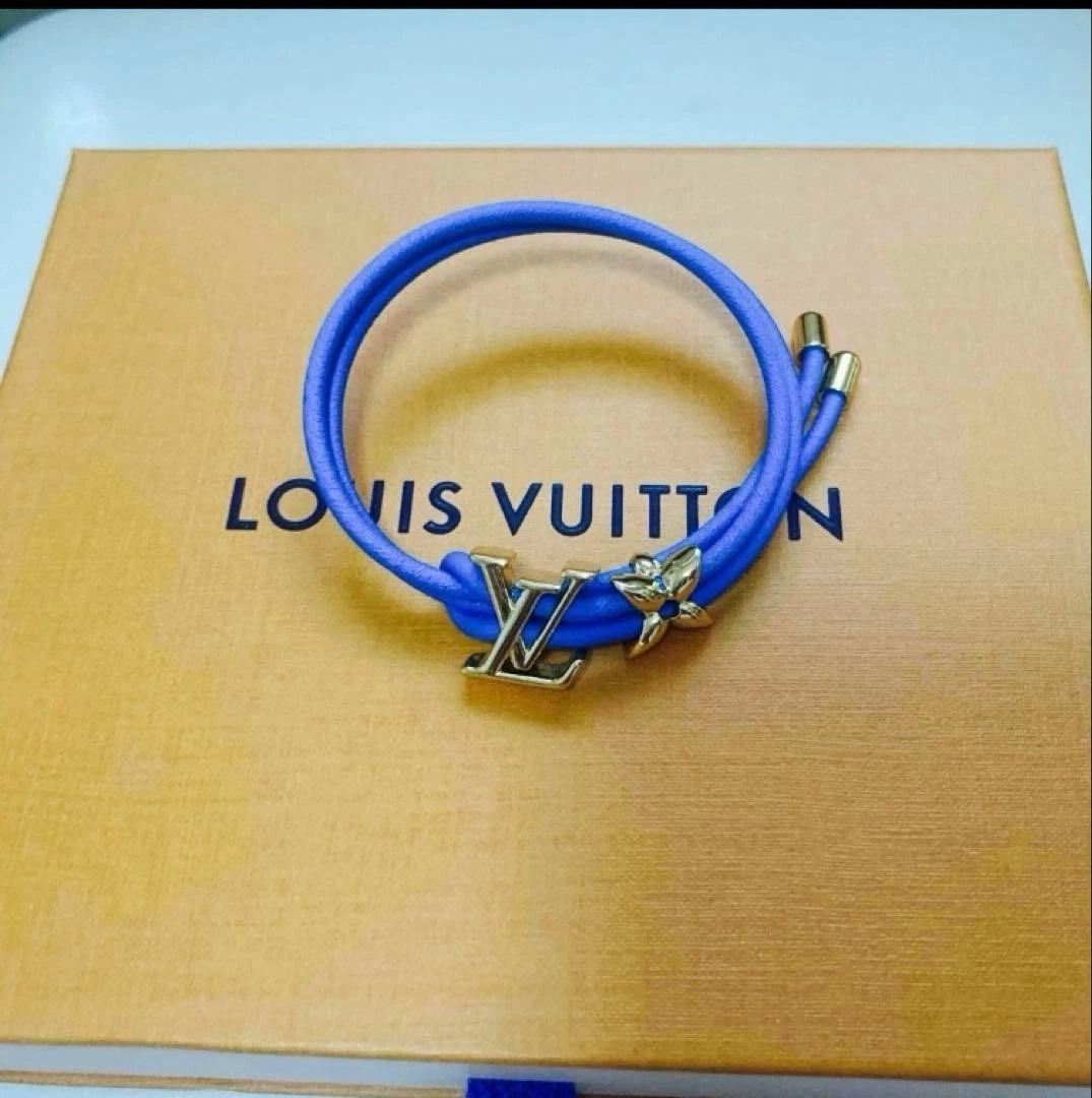 Louis Vuitton Leather Blue Fashion Bracelets for sale | eBay