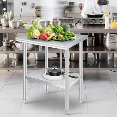 #ad #ad Heavy Duty Stainless Steel Work Table2 Tier Prep Table for Restaurant amp; Kitchen $393.72