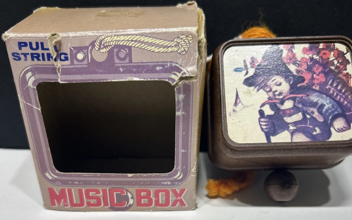 Pull String Music Box Indiana Collectible Music Boxes (1940-1970  display picture 1