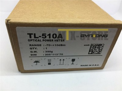 1PCS TL510A Optical Power Meter with FC SC ST Connector -70~+10dBm Telecom Test 