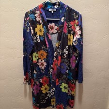 Johnny Was-Floral Sleep Robe  The Jonesy Archimal  Boho Chic Size Small  READ