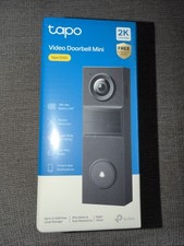 TP-Link Tapo D205 2K Video Doorbell Mini   Wireless,