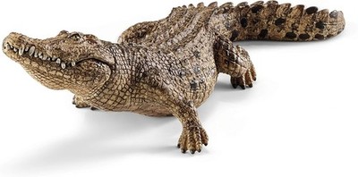 SCHLEICH 14736 Krokodil, ab 3 Jahren, WILD Life - Spielfigur, 18 x 7 x 5 cm