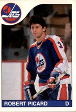 1985-86 O-Pee-Chee #215 Robert Picard Winnipeg Jets