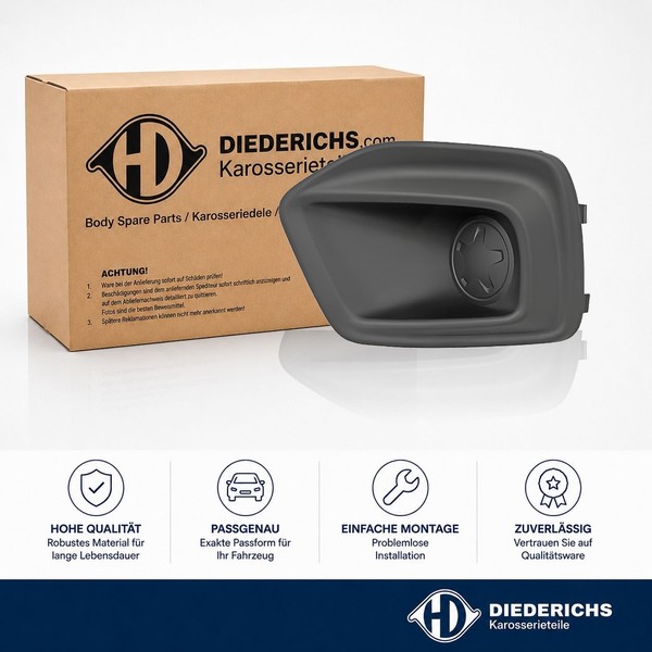 LÜFtungsgitter StossfÄNger Links Diederichs 3452947 Passend FÜR Fiat-image