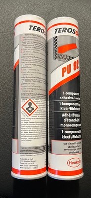 Teroson PU 92 310ml Weiß 1K Dichten Kleben Lackierbar UBD 09/2025