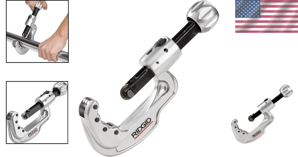 RIDGID 65S Pipe Cutter - Effortless Cutting for Stainless Steel Tubing - Image 2 of 4