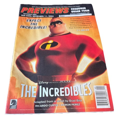 #ad Previews Consumer Order Magazine form 2004 $15.50