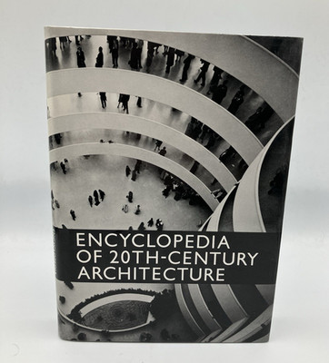 Encyclopedia of 20th Century Architecture 1986 Vintage Hardcover DJ Lampugnani