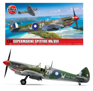 Maquette Avion AMT 1/48 Supermarine Spitfire Mk VIII – Modèle Rare Made In Japan AMT 1/48 Japon