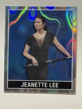 2025 Leaf NSCC 15th Anniversary Jeanette Lee SP Silver Lava Refractor #d 4/5